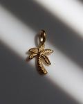 Gold Palm Tree Charm.