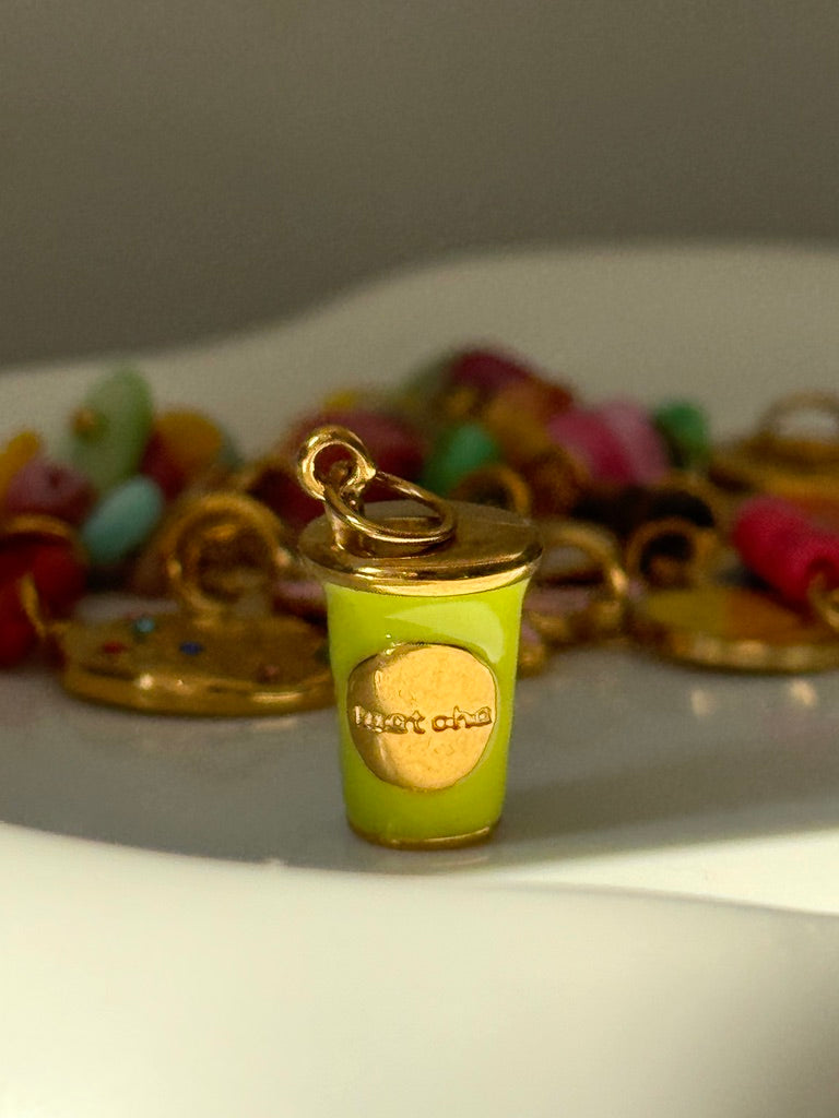 Matcha To Go Charm.