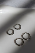 Mini Silver Everyday Hoop Earrings.