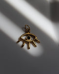 Eye Charm with Black Stone.