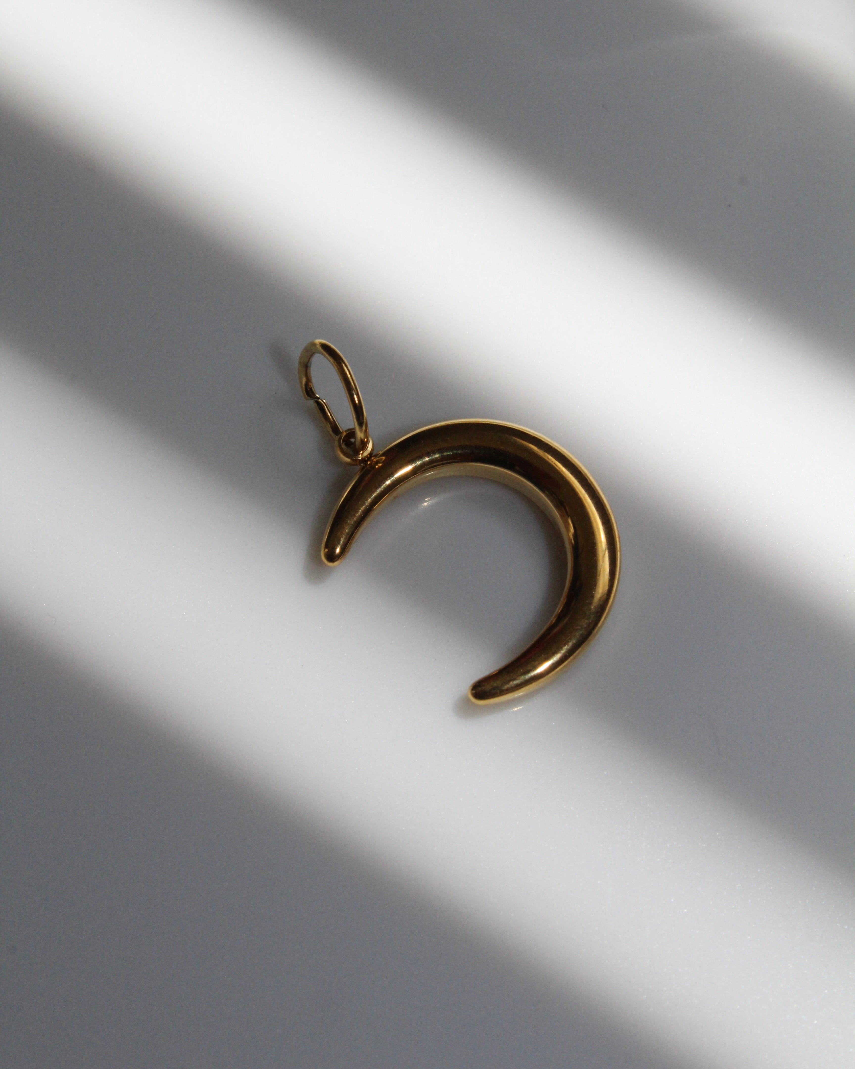 Gold Moon Charm.