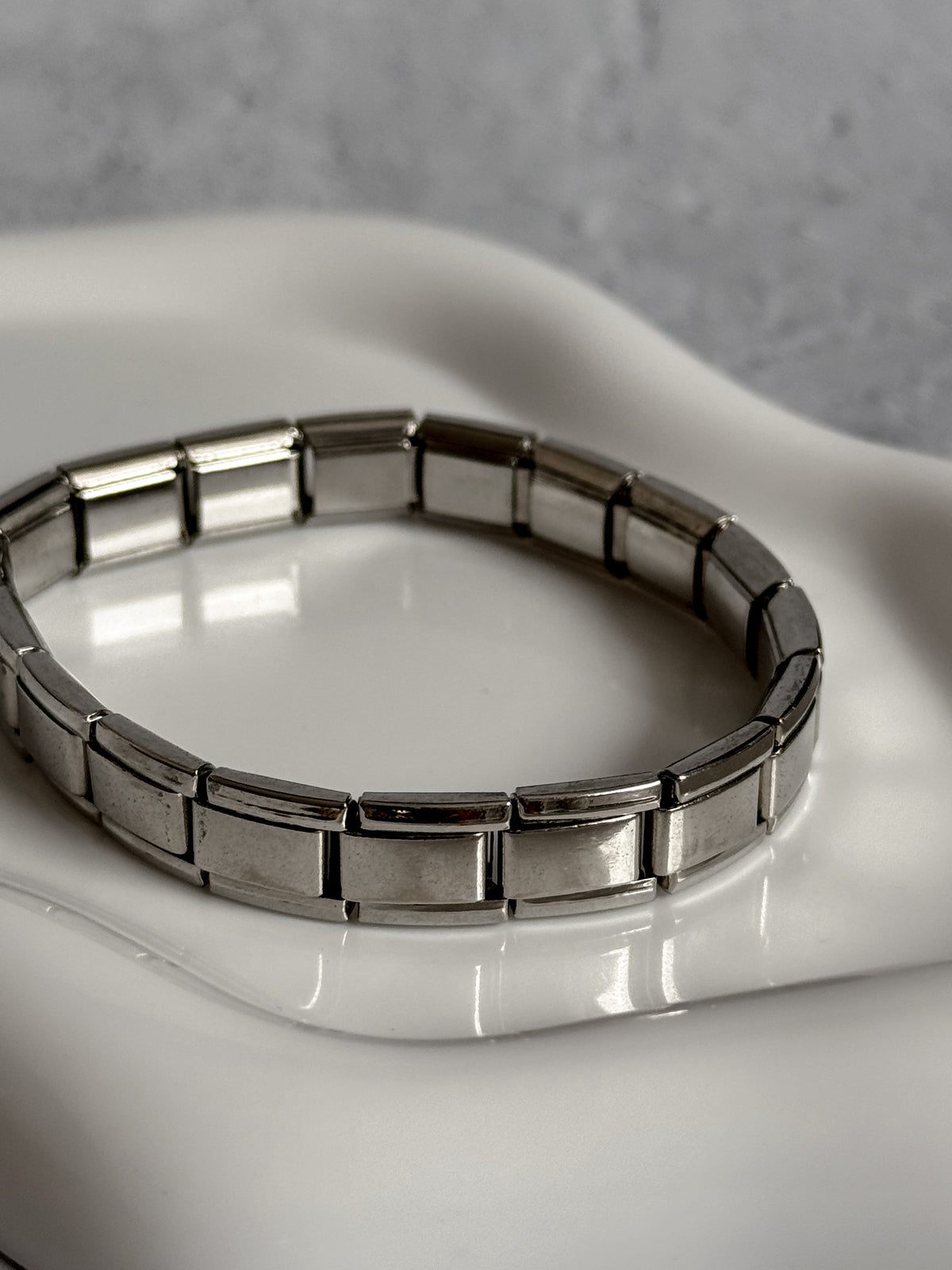 Silver Stretch Bracelet.