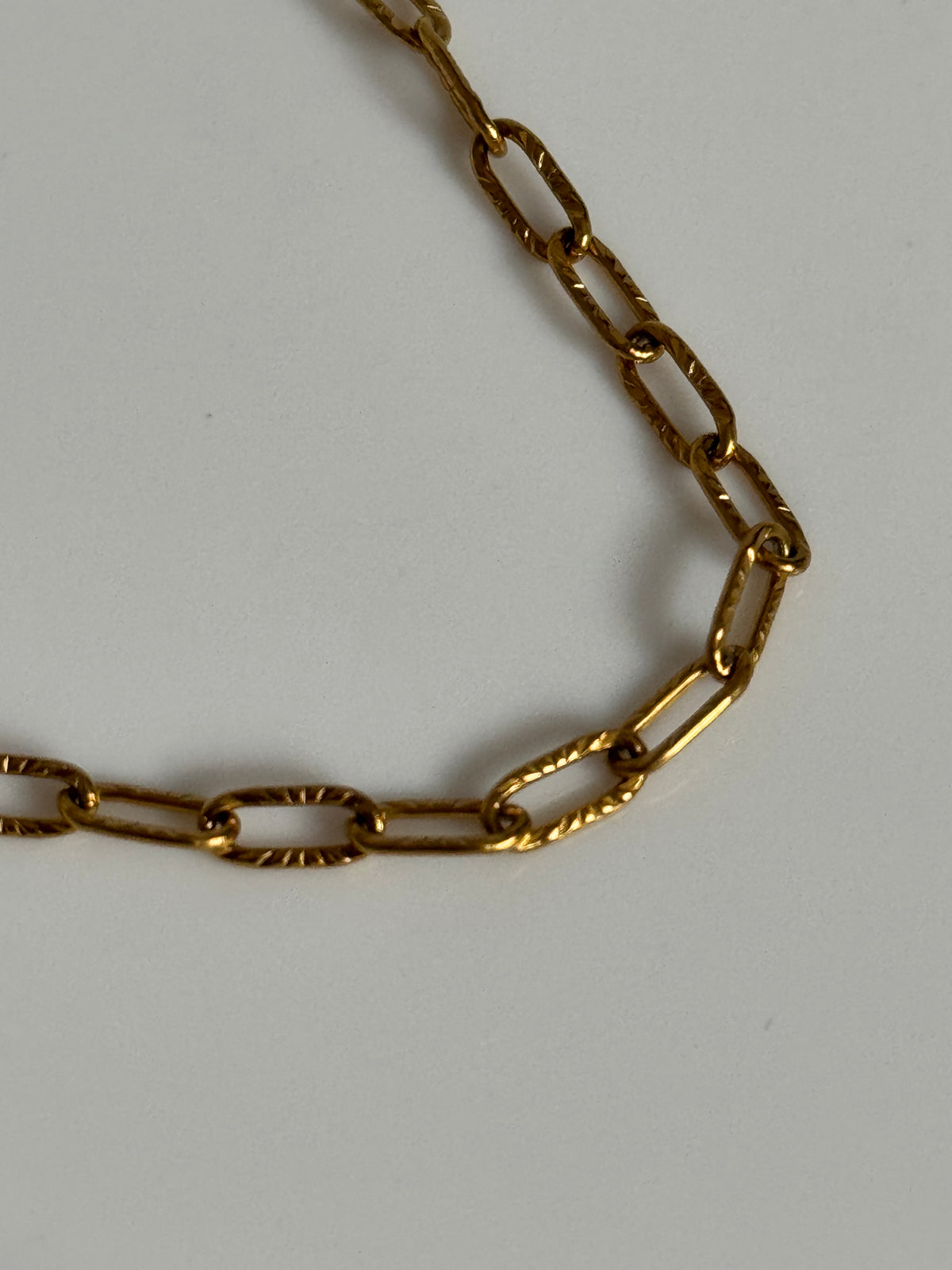 The Oval Link Stack Chain.